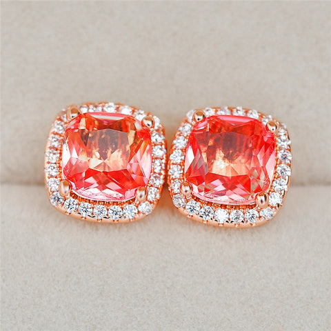 Image of Rose Gold Earrings For Women