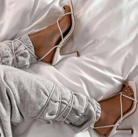 Image of Summer White Black Women Sandals