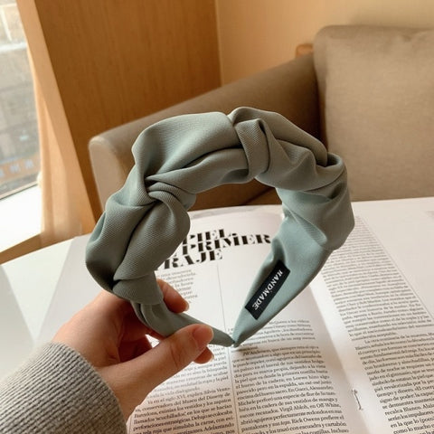 Image of Fashion Hair Band Five Flower Solid Color