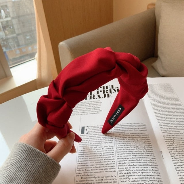 Fashion Hair Band Five Flower Solid Color