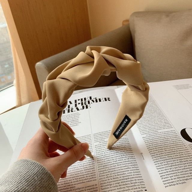 Fashion Hair Band Five Flower Solid Color