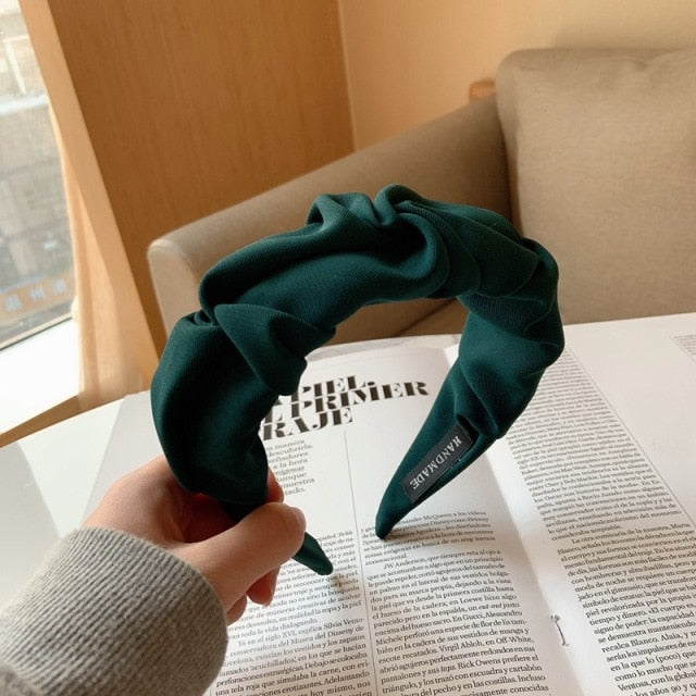Fashion Hair Band Five Flower Solid Color