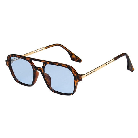 Image of Retro Double Bridges Women Sunglasses
