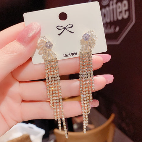 Image of Oversized White Pearl Drop Earrings