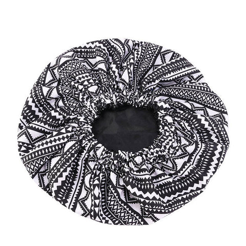 Image of Wide Band Satin Bonnet Night Sleep