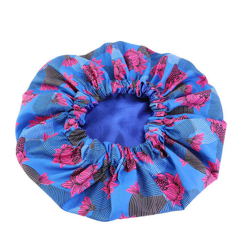 Image of Wide Band Satin Bonnet Night Sleep