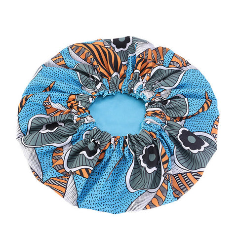 Image of Wide Band Satin Bonnet Night Sleep