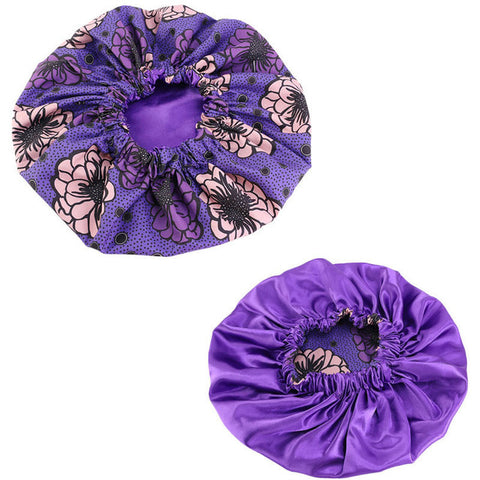 Image of Wide Band Satin Bonnet Night Sleep