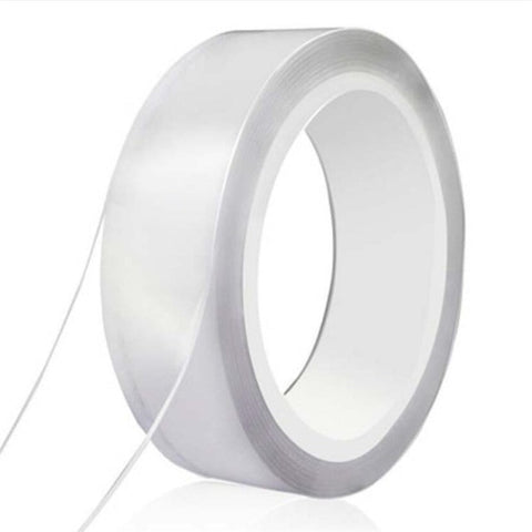 Image of 1/2/3/5M Nano Tape Tracsless Double Sided Tape Transparent No Trace Reusable Waterproof Adhesive Tape Cleanable Home gekkotape