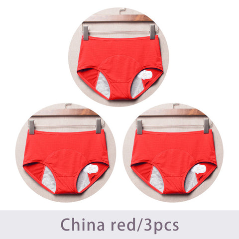 Image of 3pcs/Set Leak Proof Menstrual Panties Women