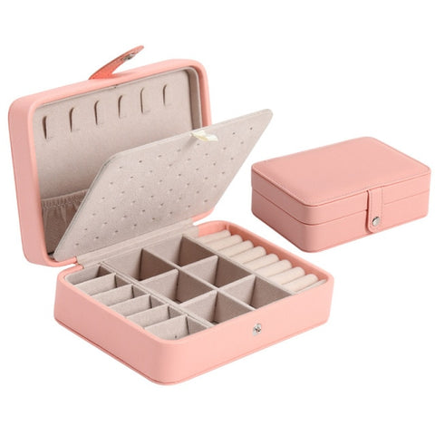 Image of New Jewelry Box PU Leather Jewellery