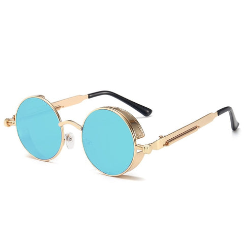 Image of Metal Steampunk Sunglasses Men Women Fashion