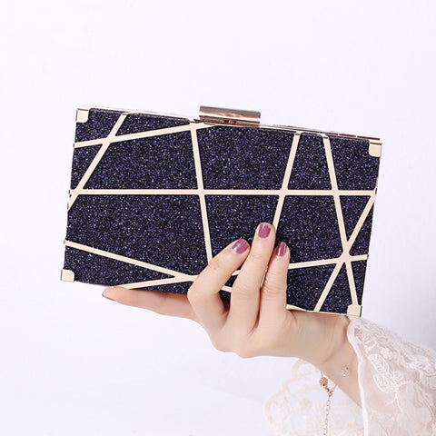 Image of Shoulder Hand Bag Luxury Brand Clutch Elegant Wedding Purses and