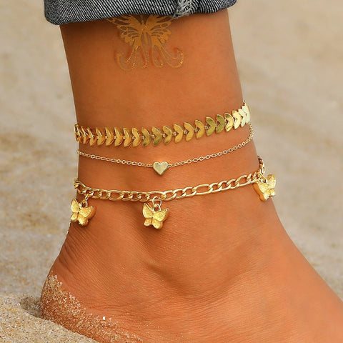 Image of Bohemia Chain Anklets