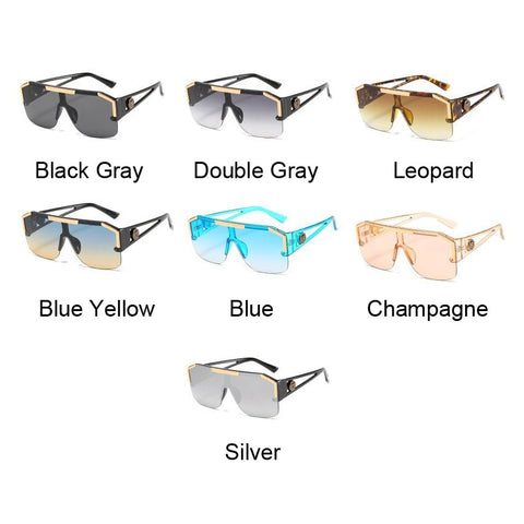 Image of New Luxury Oversized Women & Men Sunglasses