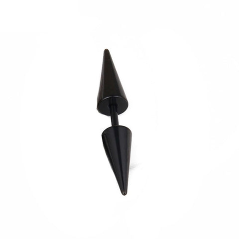 Image of Black Multiple Styles Stainless/Titanium Steel Stud Earrings