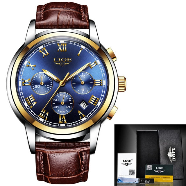 Watches Men Luxury Brand Chronograph