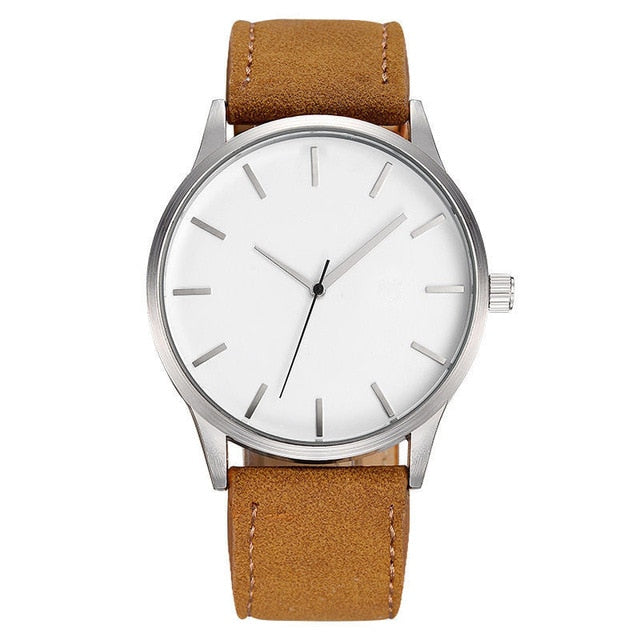 Leather Casual Sports Watches Men