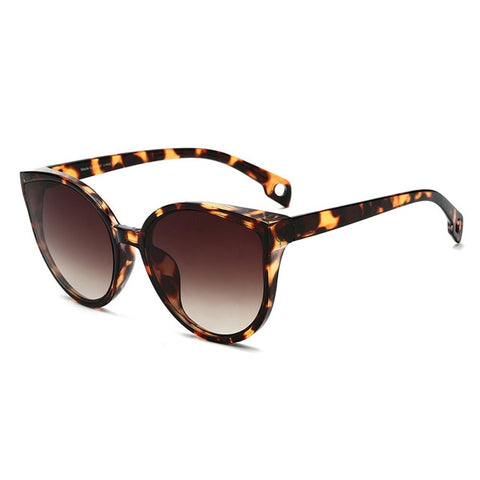 Image of Sunglasses Cat Eye Women Plastic Frame Clear Lens UV400