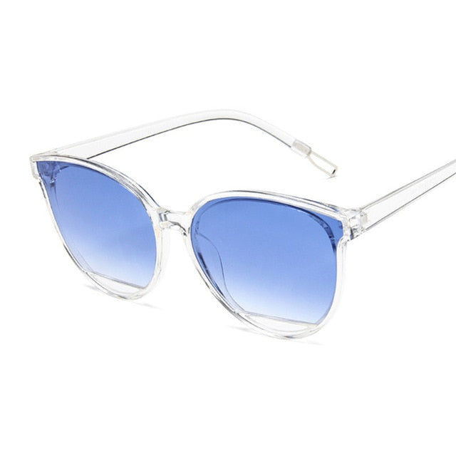 New Arrival Fashion Sunglasses Women Vintage Metal Mirror Classic  UV400