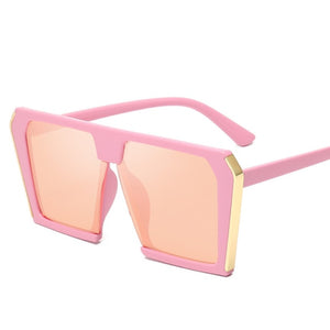 Vintage Big Square Sunglasses  Luxury  UV400
