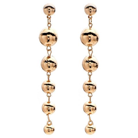 Image of Big Round Drop Earring