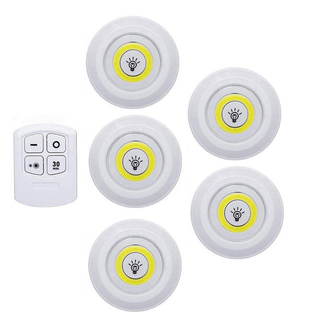 3W Light LED Wireless Remote Control Dimmable