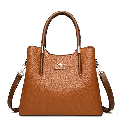 Image of Leather Casual Crossbody Bags