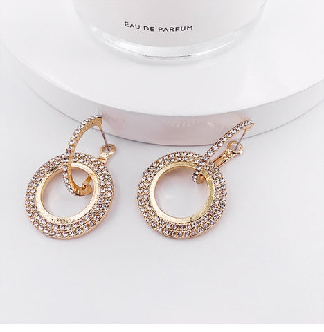 Image of New Earrings Round Shiny