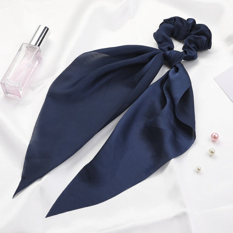 Image of New Candy Color Women Hair Scrunchie
