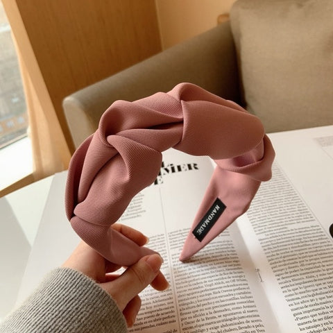Image of Fashion Hair Band Five Flower Solid Color