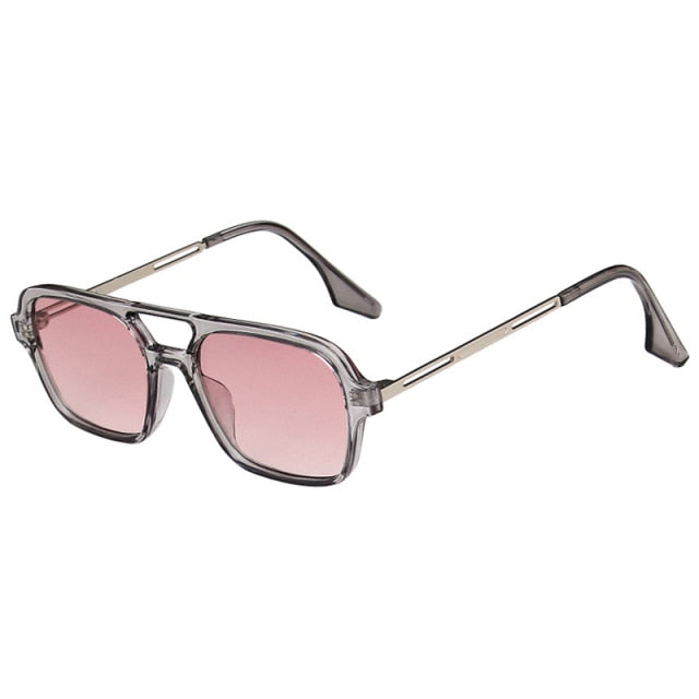 Retro Double Bridges Women Sunglasses