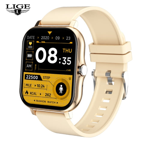 Image of LIGE 2021 New Digital Watch Women Sport Men Watches Electronic LED Ladies Wrist Watch For Android IOS Fitness Clock Female watch