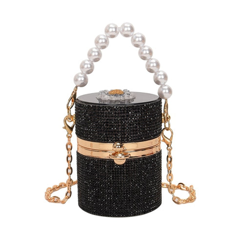 Image of Coin Mini Purse Round Box Bag For Women