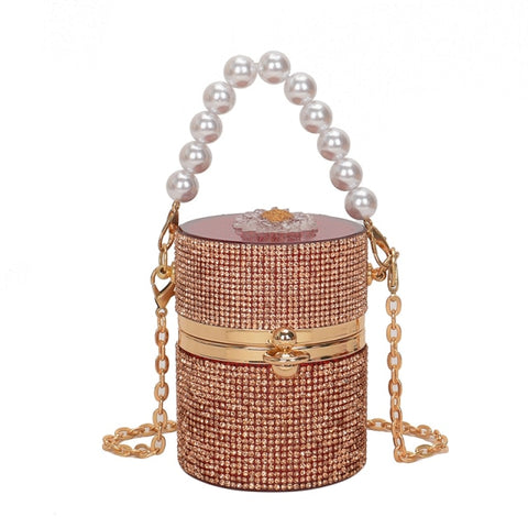 Image of Coin Mini Purse Round Box Bag For Women