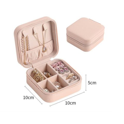Image of New Jewelry Box PU Leather Jewellery