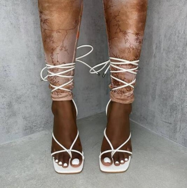 Summer White Black Women Sandals