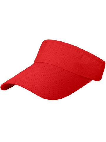 Image of Summer Breathable Air Sun Hats Men Women Adjustable Visor UV Protection